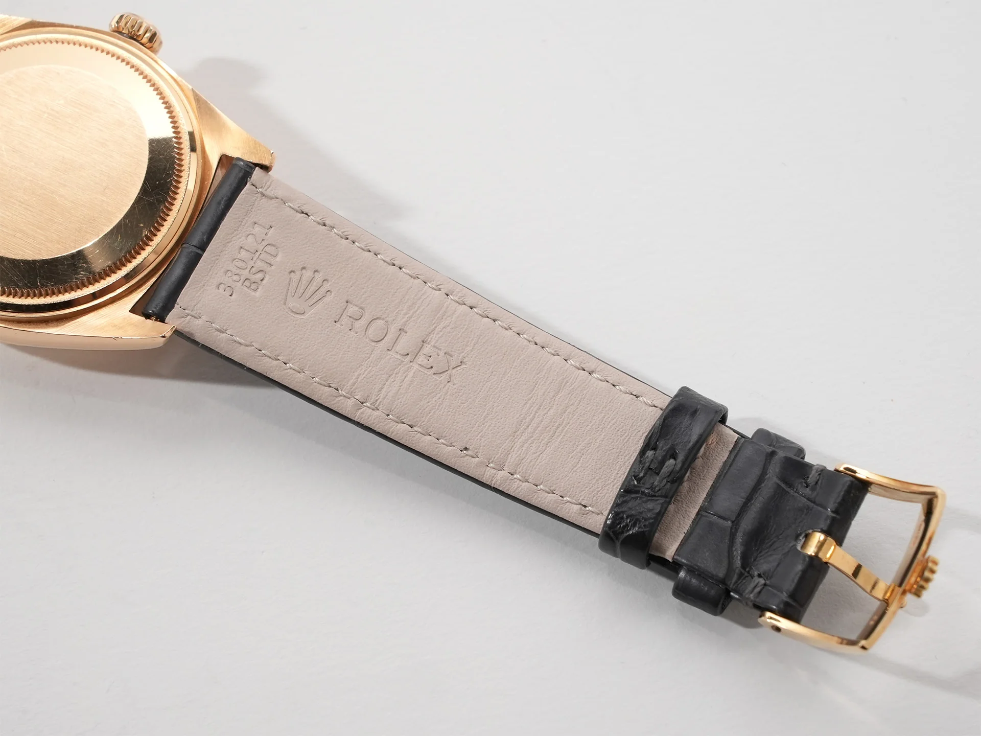 ロレックス デイデイト Ref.1803/8 イエローゴールド シルバー文字盤 - Image 9