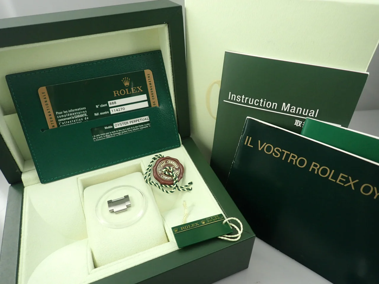 ロレックス エクスプローラーI Ref.114270 ステンレススチール ブラック文字盤 - Image 10