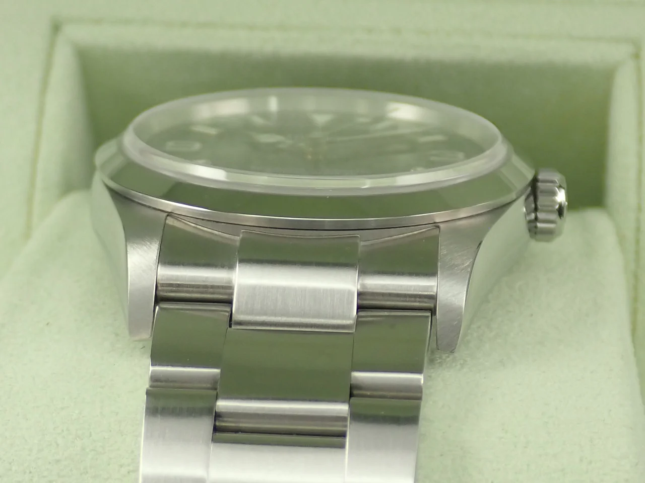 ロレックス エクスプローラーI Ref.114270 ステンレススチール ブラック文字盤 - Image 6