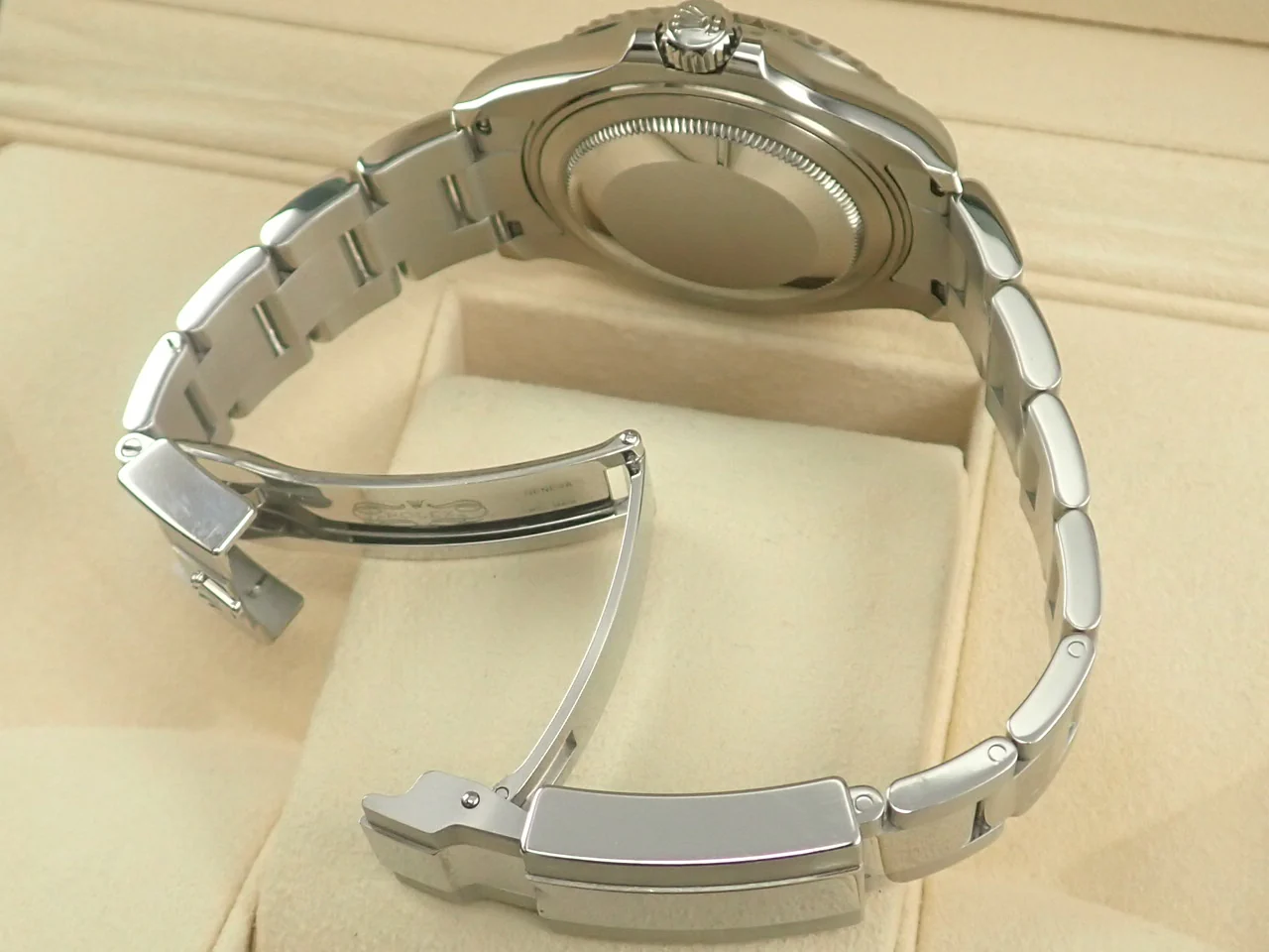 ロレックス ヨットマスター37 Ref.268622 ステンレススチール/プラチナ スレート文字盤 - Image 8