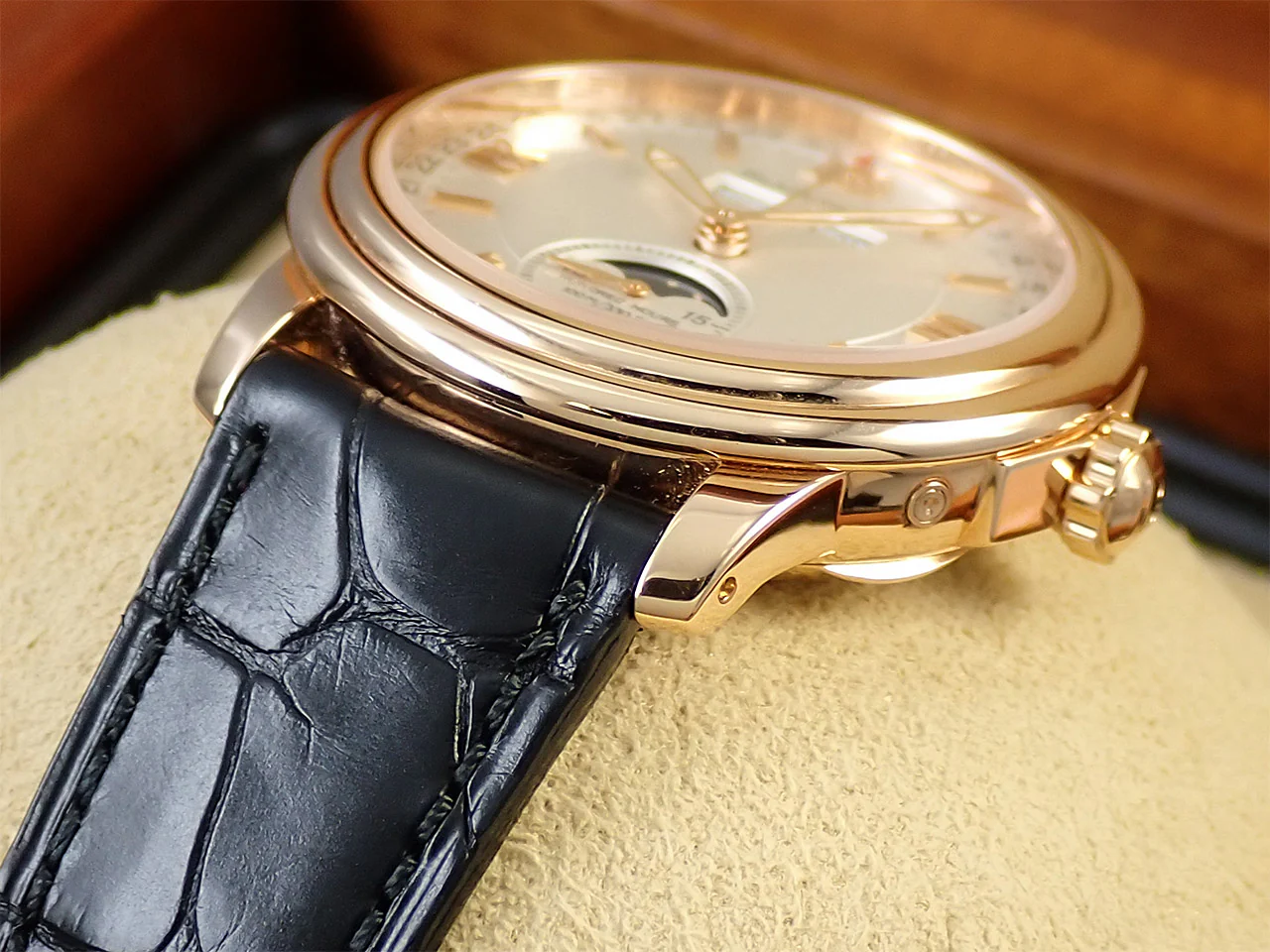 ブランパン レマン トリプルカレンダー ムーンフェイズ Ref.B3563 3618 A53 シルバー文字盤 美品 4UU87A53 - Image 6