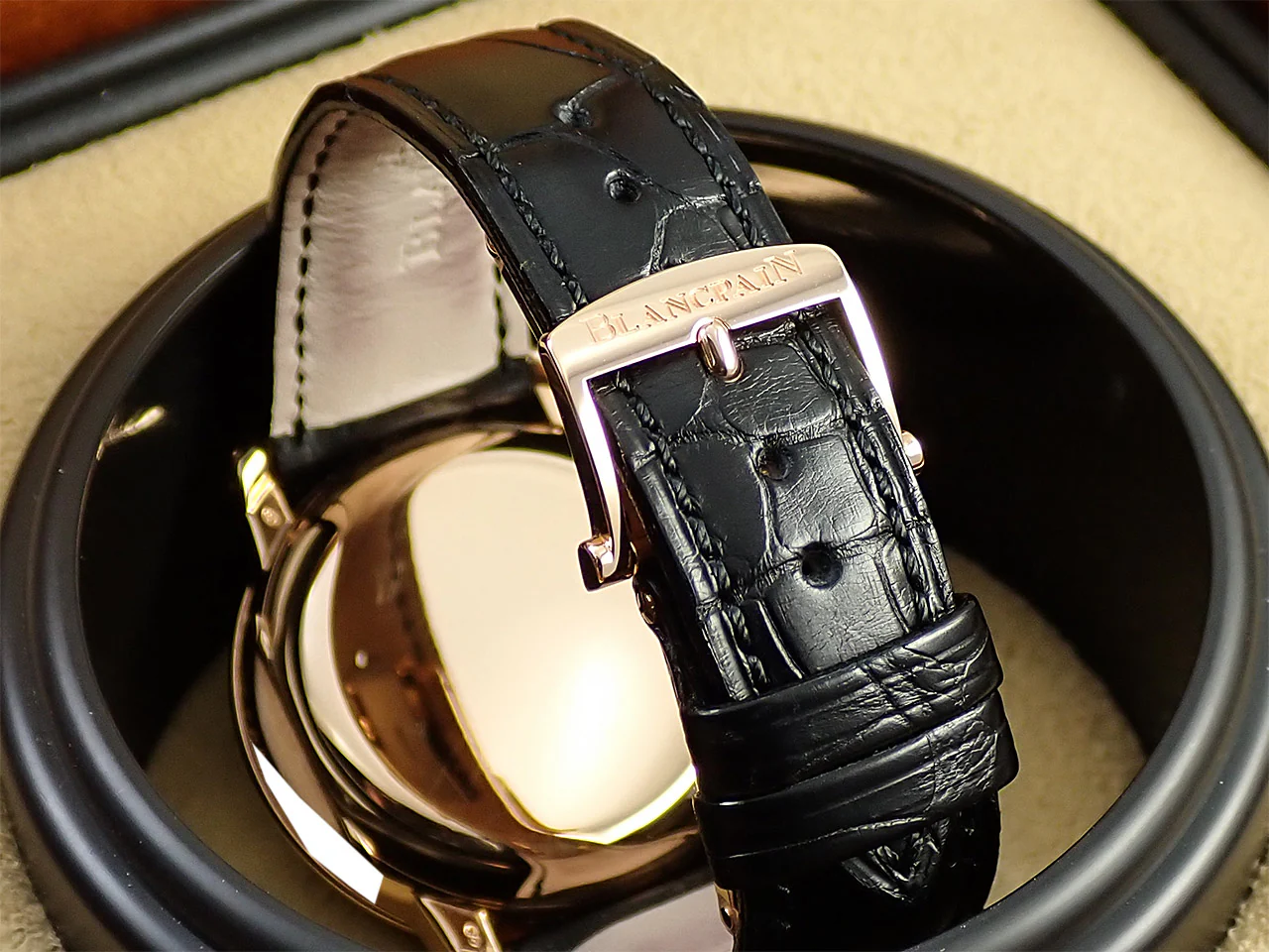 ブランパン レマン トリプルカレンダー ムーンフェイズ Ref.B3563 3618 A53 シルバー文字盤 美品 4UU87A53 - Image 7