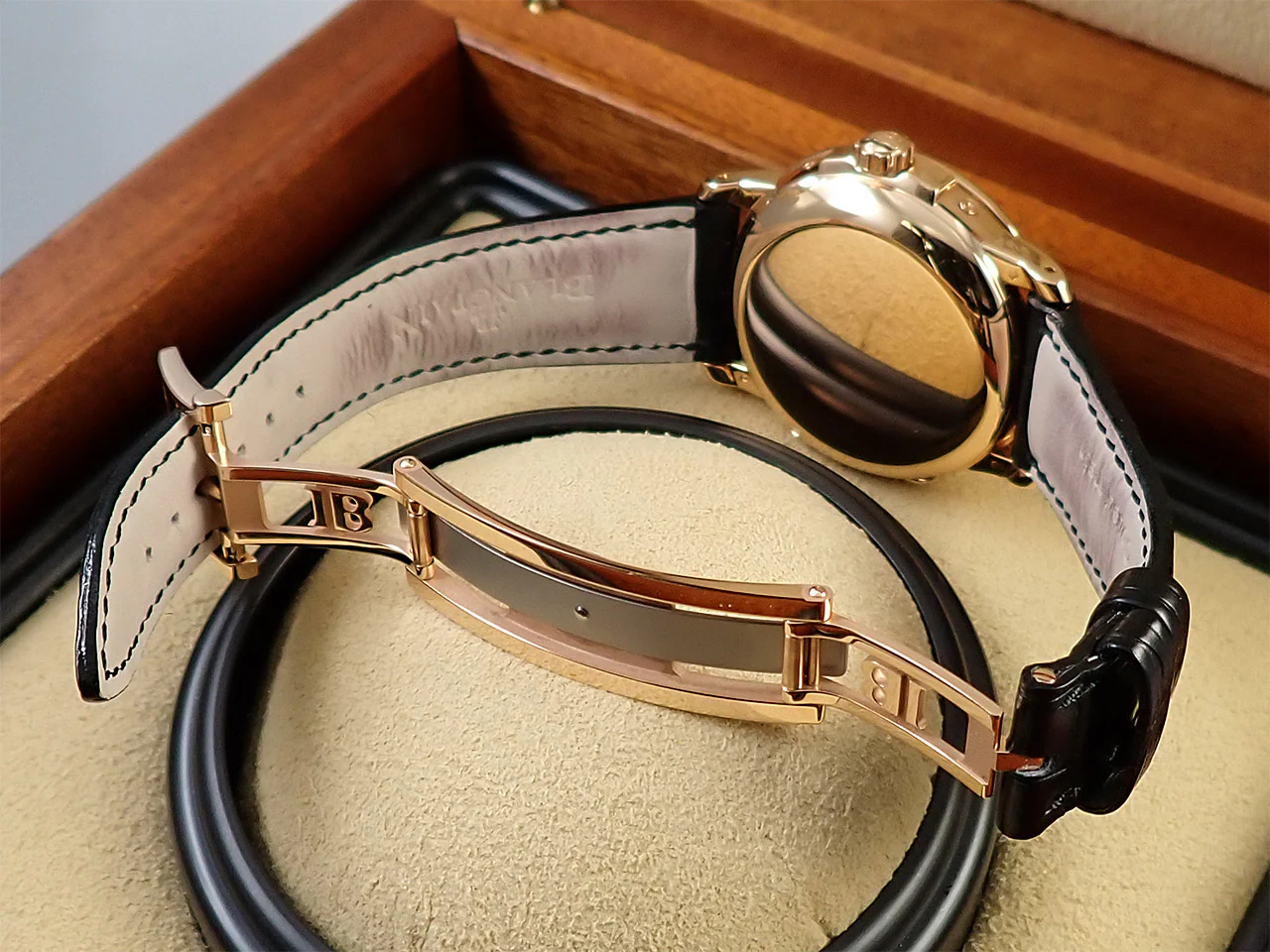 ブランパン レマン トリプルカレンダー ムーンフェイズ Ref.B3563 3618 A53 シルバー文字盤 美品 4UU87A53 - Image 8