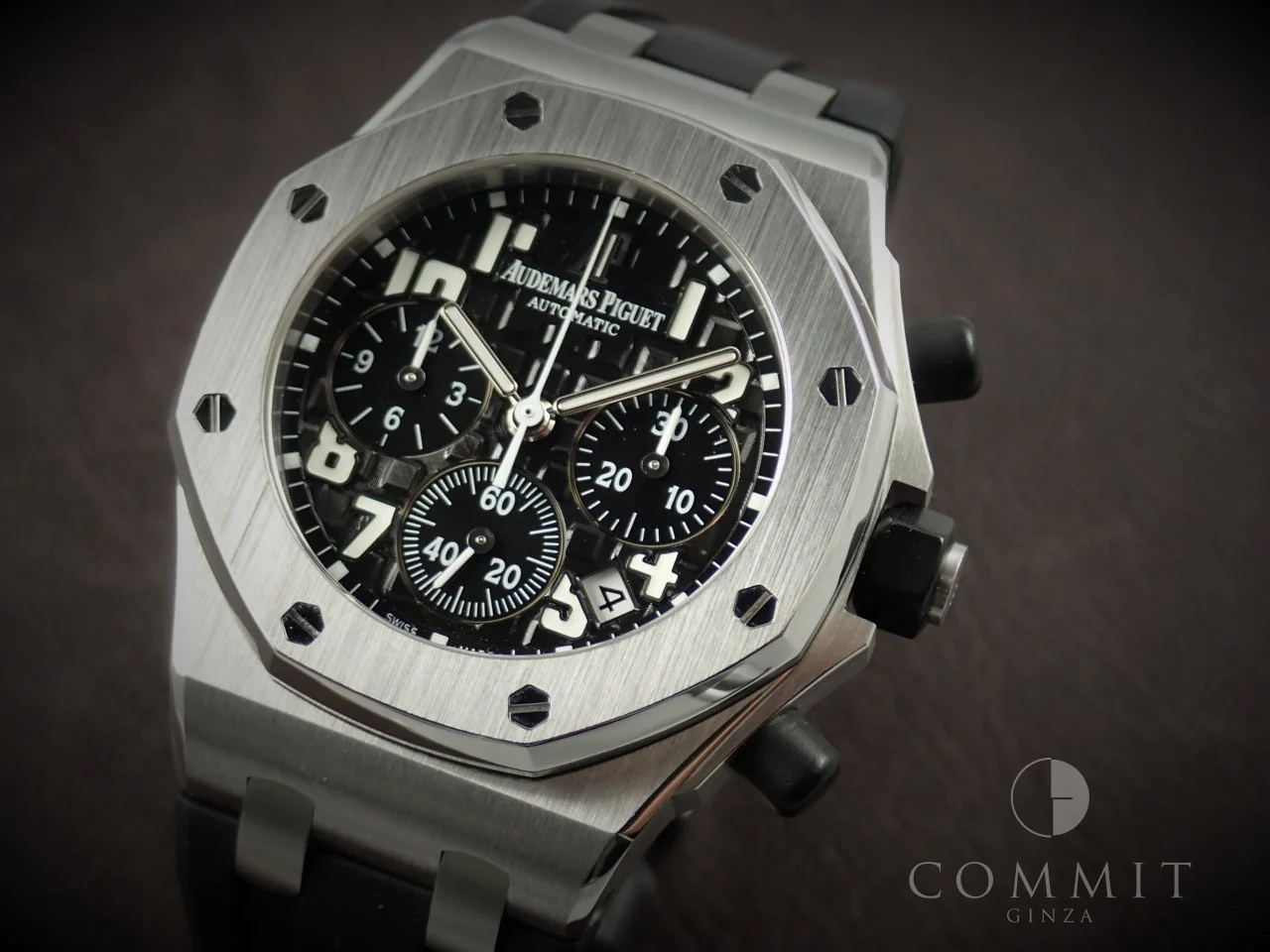 オーデマピゲ ロイヤルオーク オフショア クロノグラフ Ref.26283ST.OO.D002CA.01 ステンレススチール ブラック文字盤 - Image 10