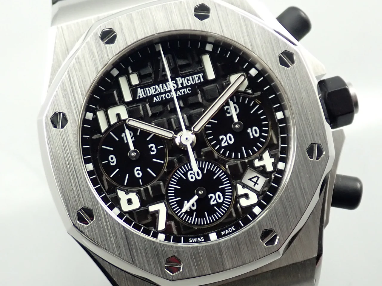 オーデマピゲ ロイヤルオーク オフショア クロノグラフ Ref.26283ST.OO.D002CA.01 ステンレススチール ブラック文字盤 - Image 3
