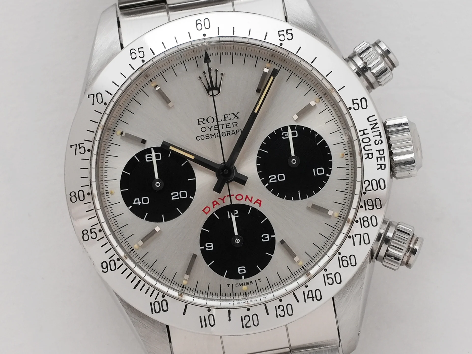ロレックス デイトナ Ref.6265 ステンレススチール シルバー文字盤 - Image 3