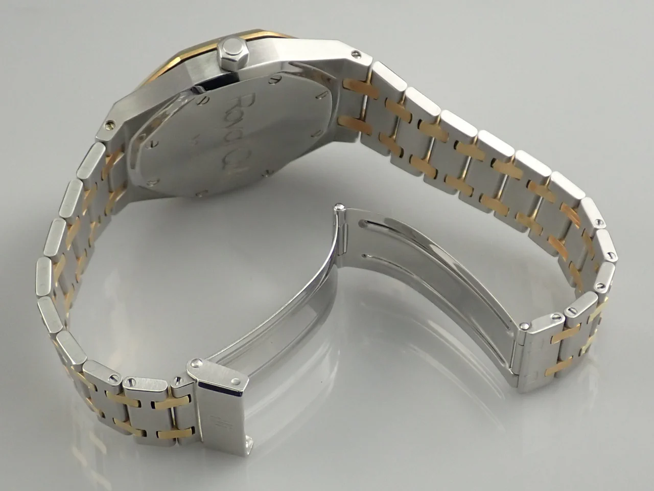 オーデマピゲ ロイヤルオーク デイデイト ムーンフェイズ Ref.5594.477 ステンレススチール/イエローゴールド グレー文字盤 - Image 7