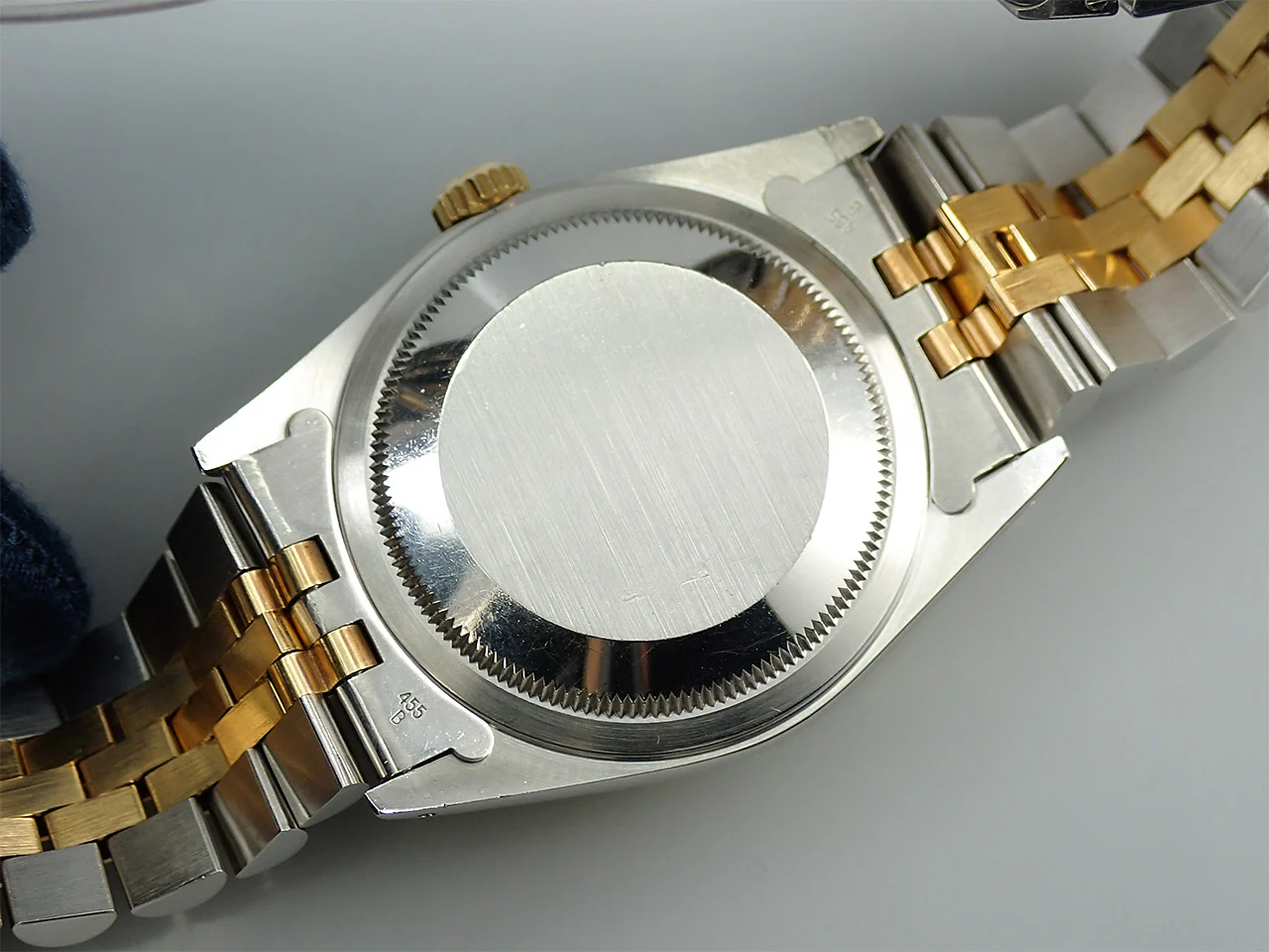 ロレックス デイトジャスト Ref.16233G ステンレススチール/イエローゴールド グレーx10Pダイヤ文字盤 ジュビリーブレスレット - Image 8