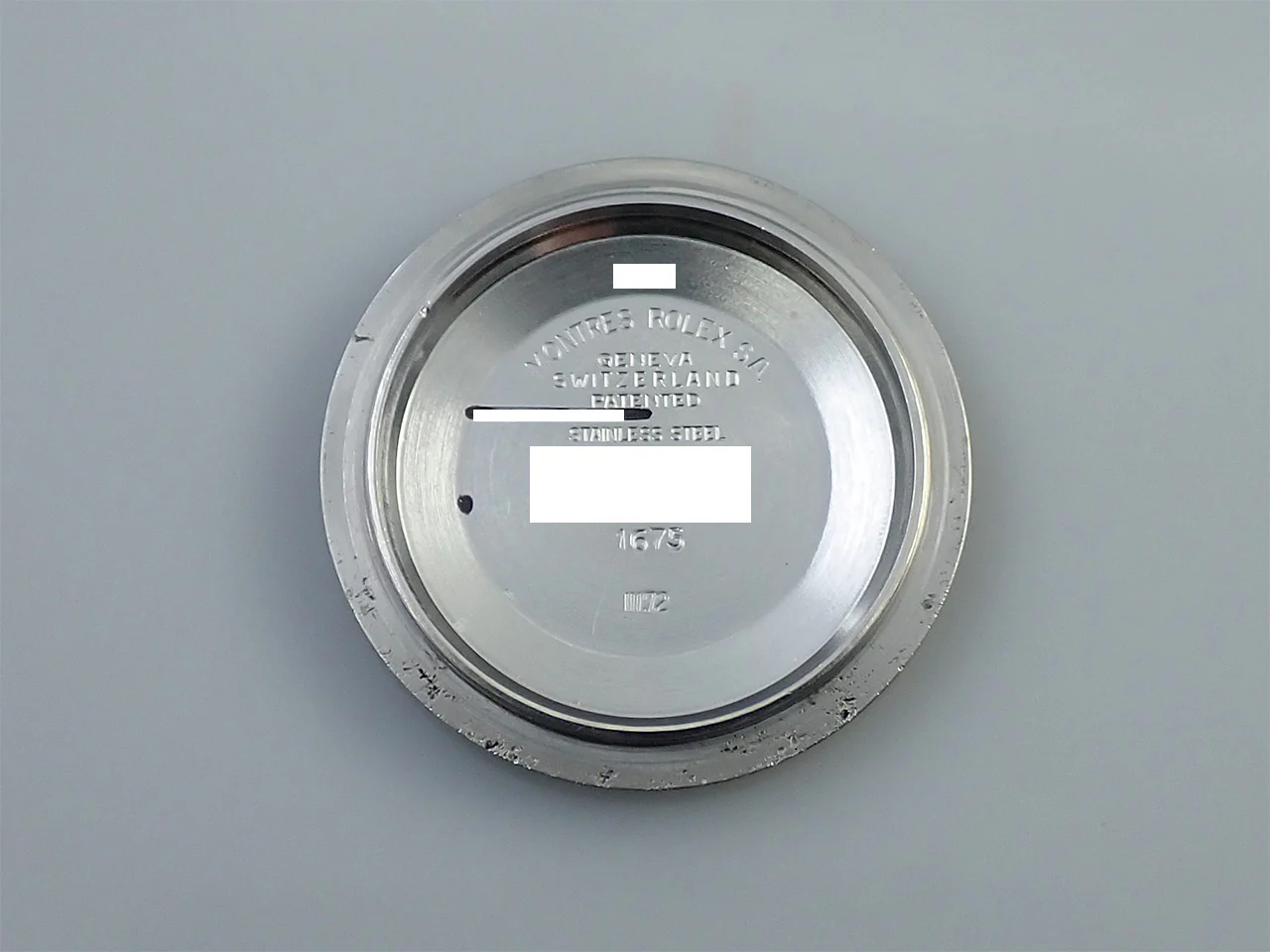 ロレックス GMTマスター Ref.1675 ステンレススチール ブラック文字盤 オイスターブレスレット 中古 53L8ALUV - Image 12