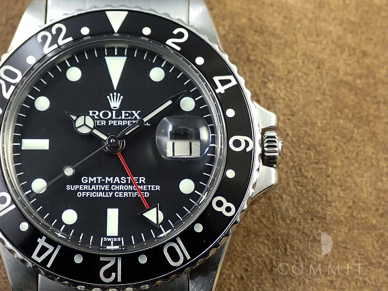 ロレックス GMTマスター Ref.1675 ステンレススチール ブラック文字盤 オイスターブレスレット 中古 53L8ALUV - Image 15
