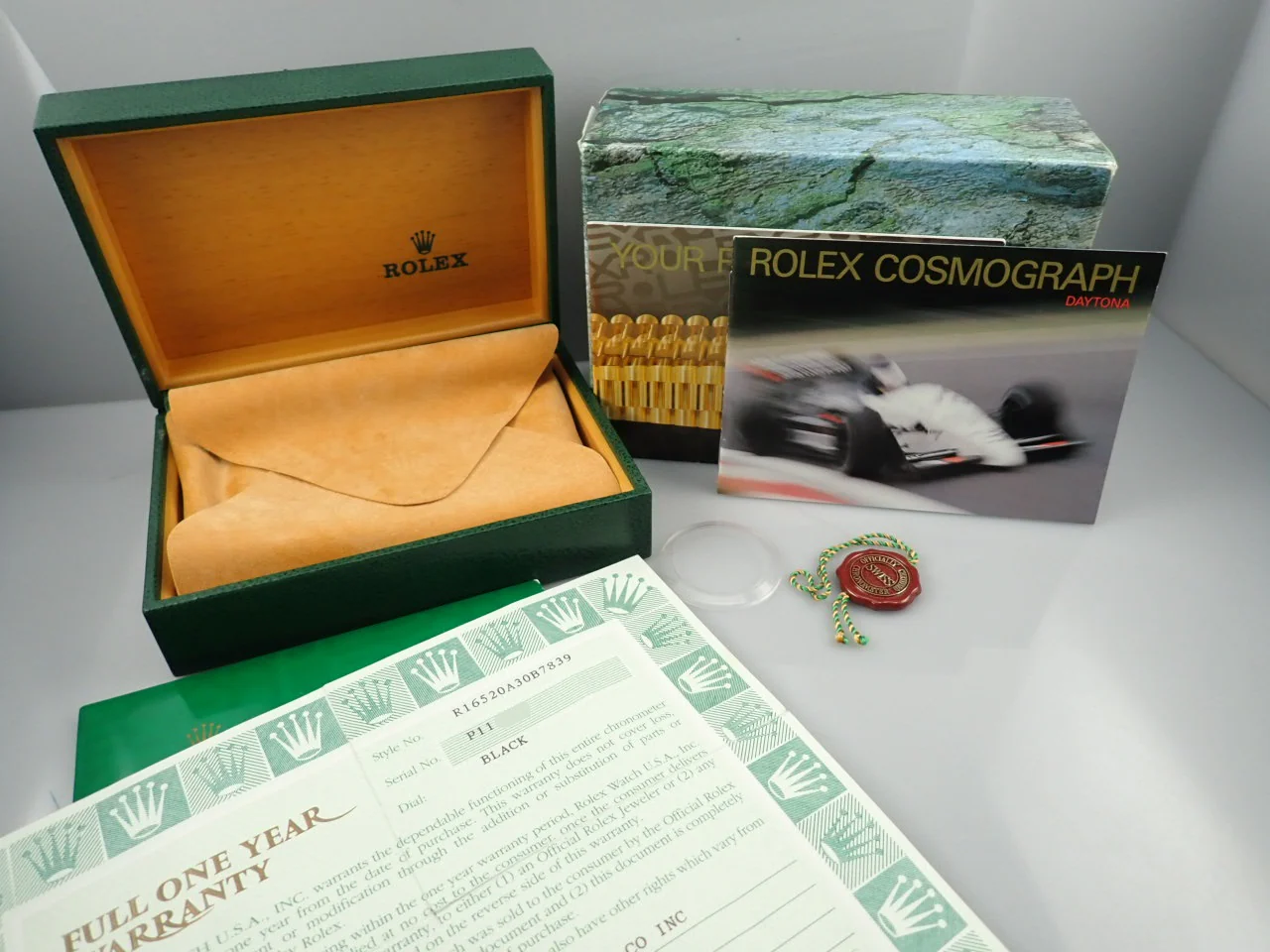 ロレックス デイトナ エルプリメロ Ref.16520 ステンレススチール ブラック文字盤 - Image 10