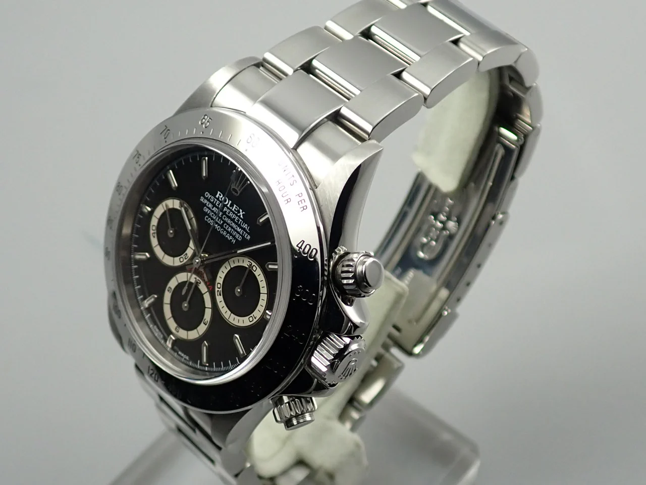 ロレックス デイトナ エルプリメロ Ref.16520 ステンレススチール ブラック文字盤 - Image 4