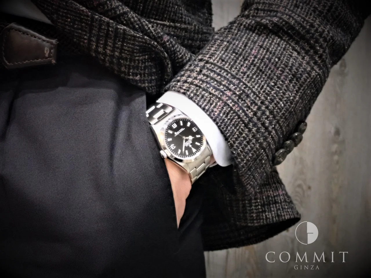 ロレックス エクスプローラーI Ref.14270 ステンレススチール ブラック文字盤 - Image 12