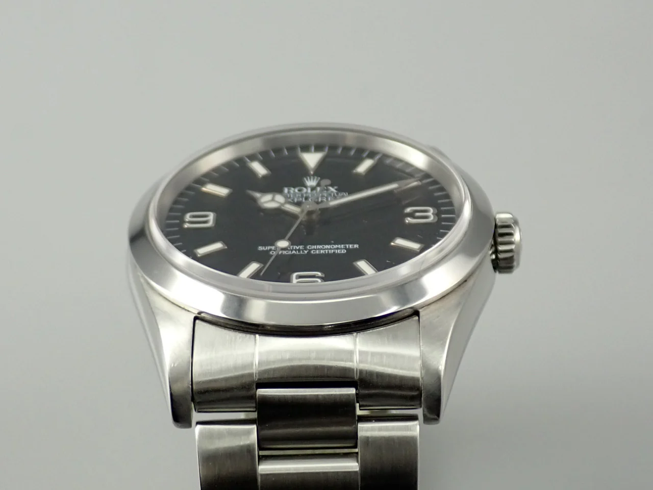 ロレックス エクスプローラーI Ref.14270 ステンレススチール ブラック文字盤 - Image 6