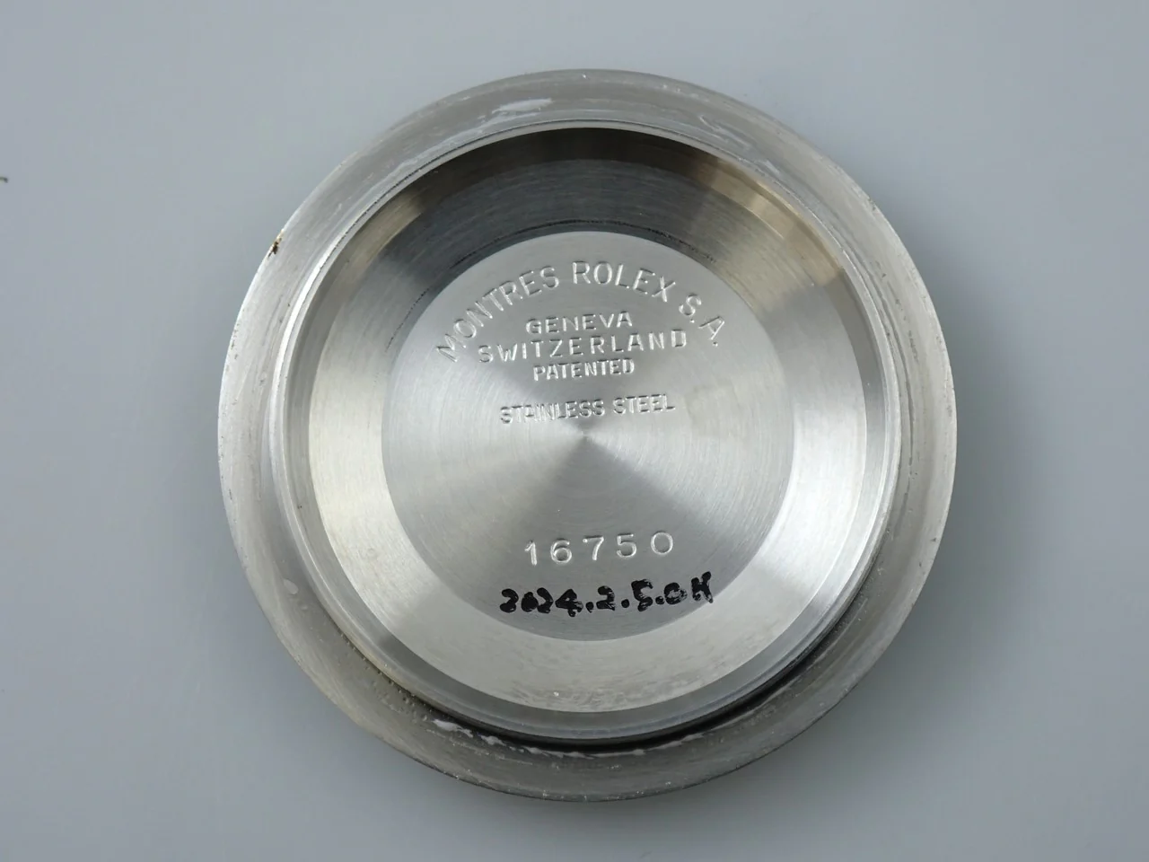 ロレックス GMTマスター Ref.16750 ステンレススチール ブラック文字盤 ジュビリーブレスレット 中古 56UW0H6K - Image 13