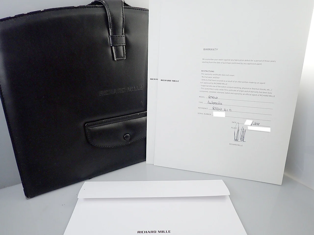 リシャールミル オートマティック Ref.RM010 スケルトン文字盤 美品 57J19YL9 - Image 10