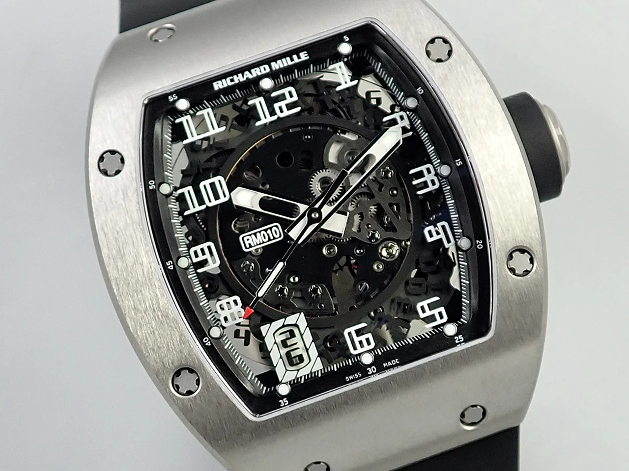リシャールミル オートマティック Ref.RM010 スケルトン文字盤 美品 57J19YL9 - Image 12