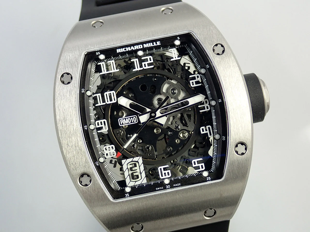 リシャールミル オートマティック Ref.RM010 スケルトン文字盤 美品 57J19YL9 - Image 3