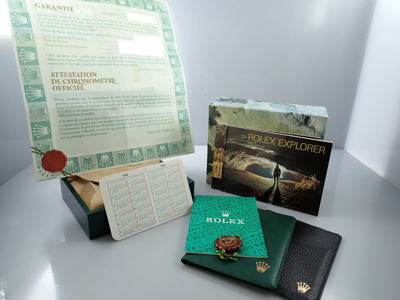 ロレックス エクスプローラーII Ref.16550 ステンレススチール アイボリー文字盤 - Image 10