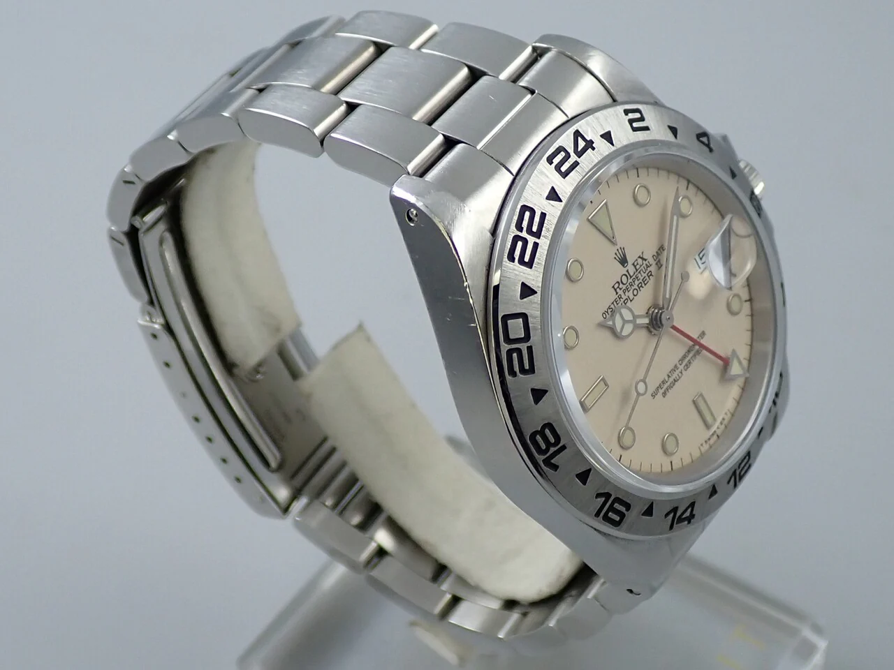 ロレックス エクスプローラーII Ref.16550 ステンレススチール アイボリー文字盤 - Image 4