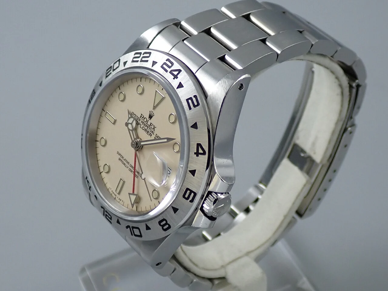 ロレックス エクスプローラーII Ref.16550 ステンレススチール アイボリー文字盤 - Image 5