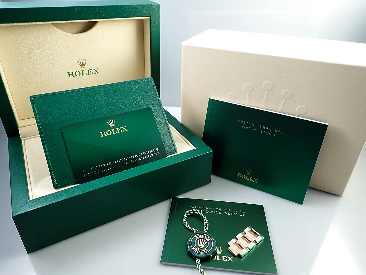 ロレックス GMTマスターII Ref.126711CHNR ステンレススチール/エバーローズゴールド ブラック文字盤 オイスターブレスレット - Image 8