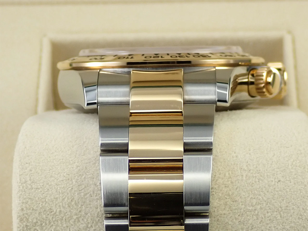 ロレックス デイトナ Ref.116503 ステンレススチール/イエローゴールド ブラック文字盤 - Image 6