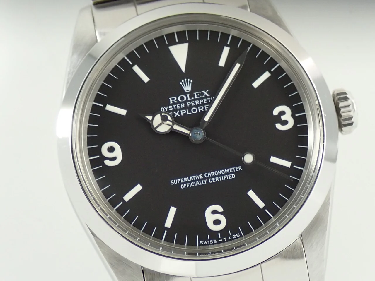 ロレックス エクスプローラーI Ref.1016 ステンレススチール ブラック文字盤 - Image 3