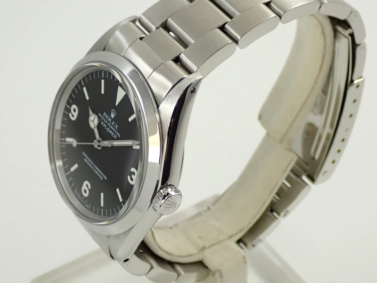 ロレックス エクスプローラーI Ref.1016 ステンレススチール ブラック文字盤 - Image 4