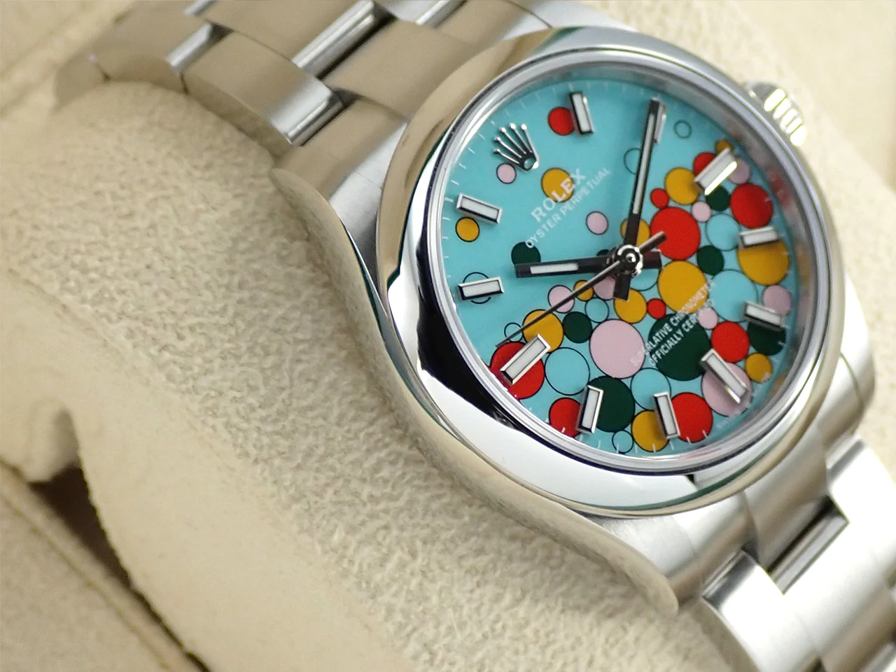 ロレックス オイスターパーペチュアル31 Ref.277200 ステンレススチール セレブレーションモチーフ文字盤 - Image 5