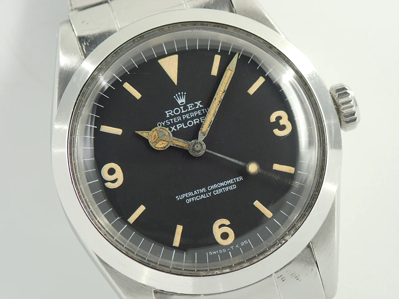 ロレックス エクスプローラーI Ref.1016 ステンレススチール ブラック文字盤 - Image 3
