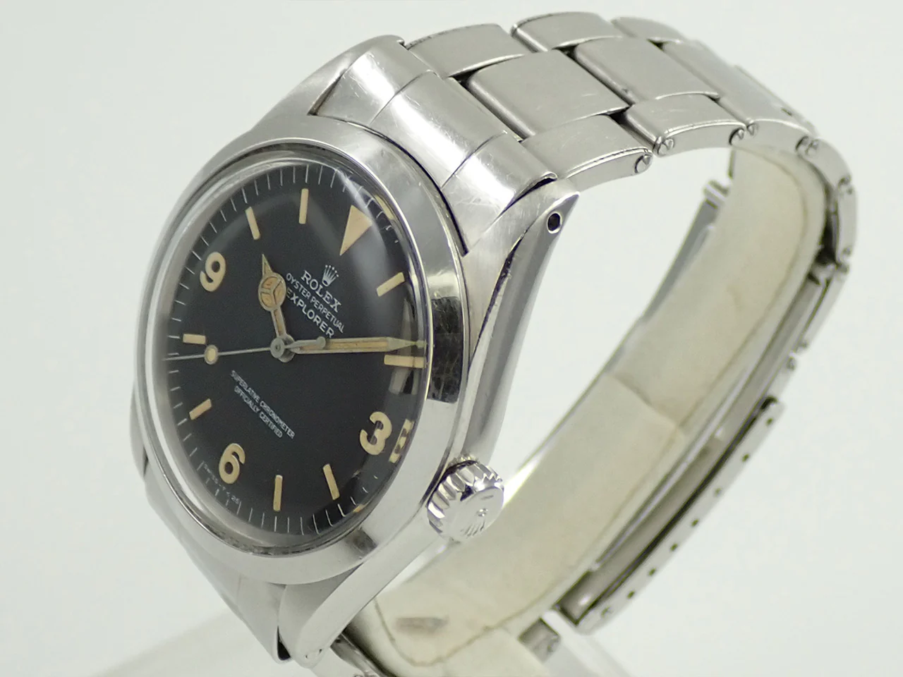 ロレックス エクスプローラーI Ref.1016 ステンレススチール ブラック文字盤 - Image 4