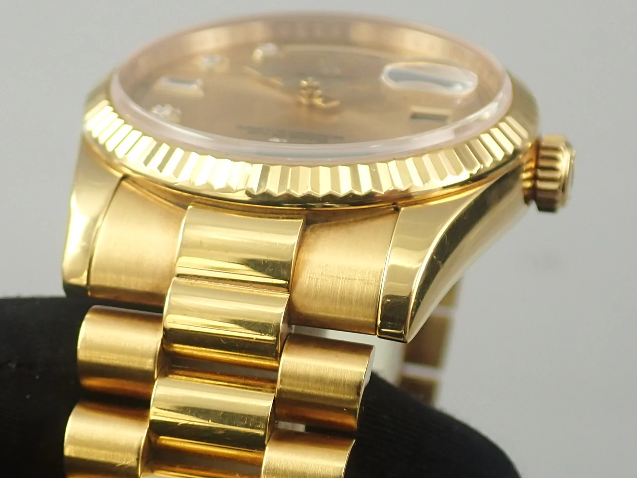ロレックス デイデイト36 Ref.118238A イエローゴールド シャンパン文字盤 - Image 6
