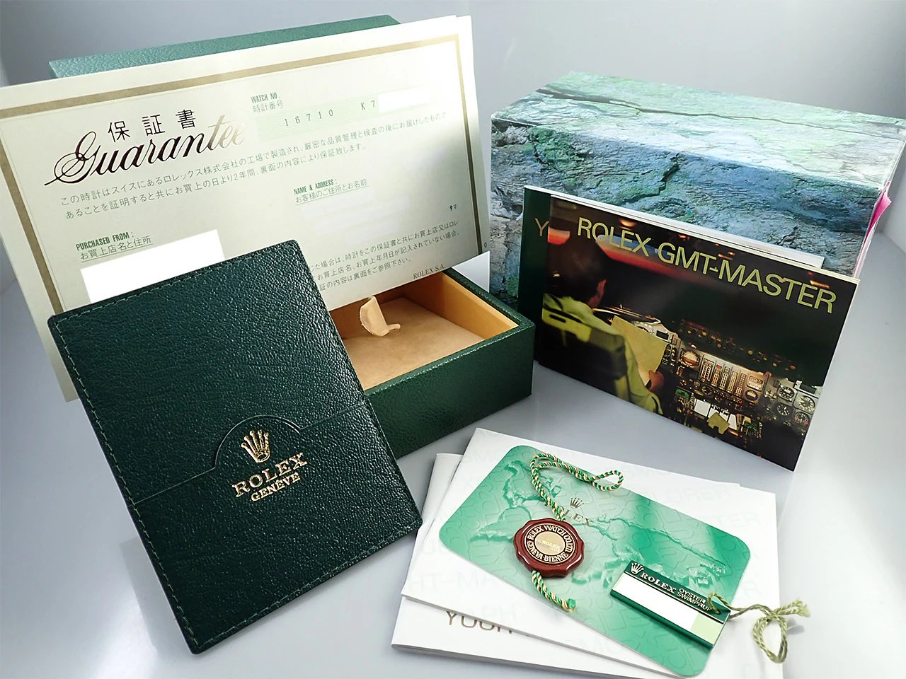 ロレックス GMTマスターII Ref.16710 ステンレススチール ブラック文字盤 オイスターブレスレット - Image 10