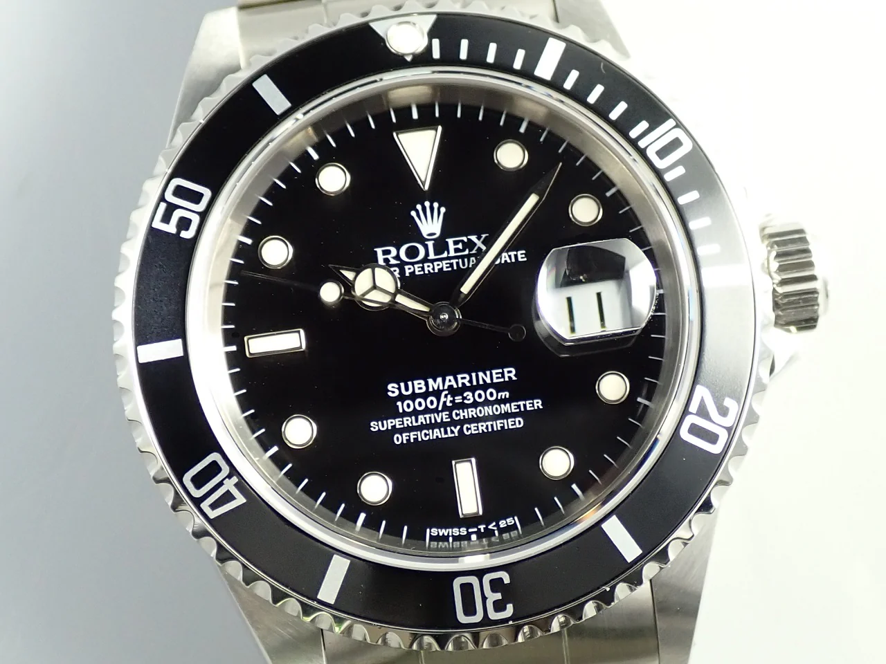ロレックス サブマリーナー デイト Ref.16610 ステンレススチール ブラック文字盤 - Image 3