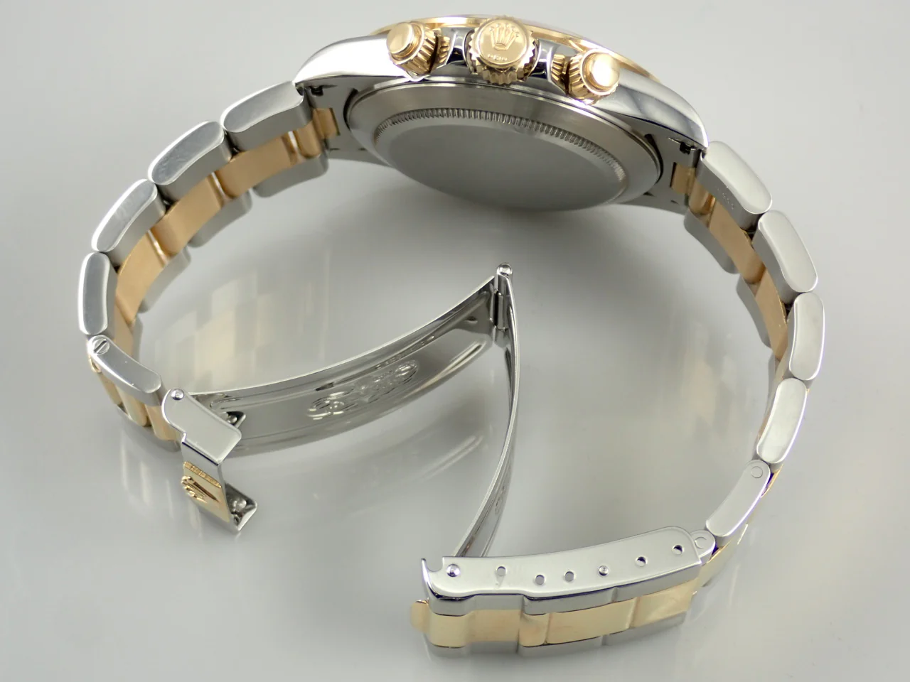 ロレックス デイトナ エルプリメロ Ref.16523 ステンレススチール/イエローゴールド ホワイト文字盤 - Image 8