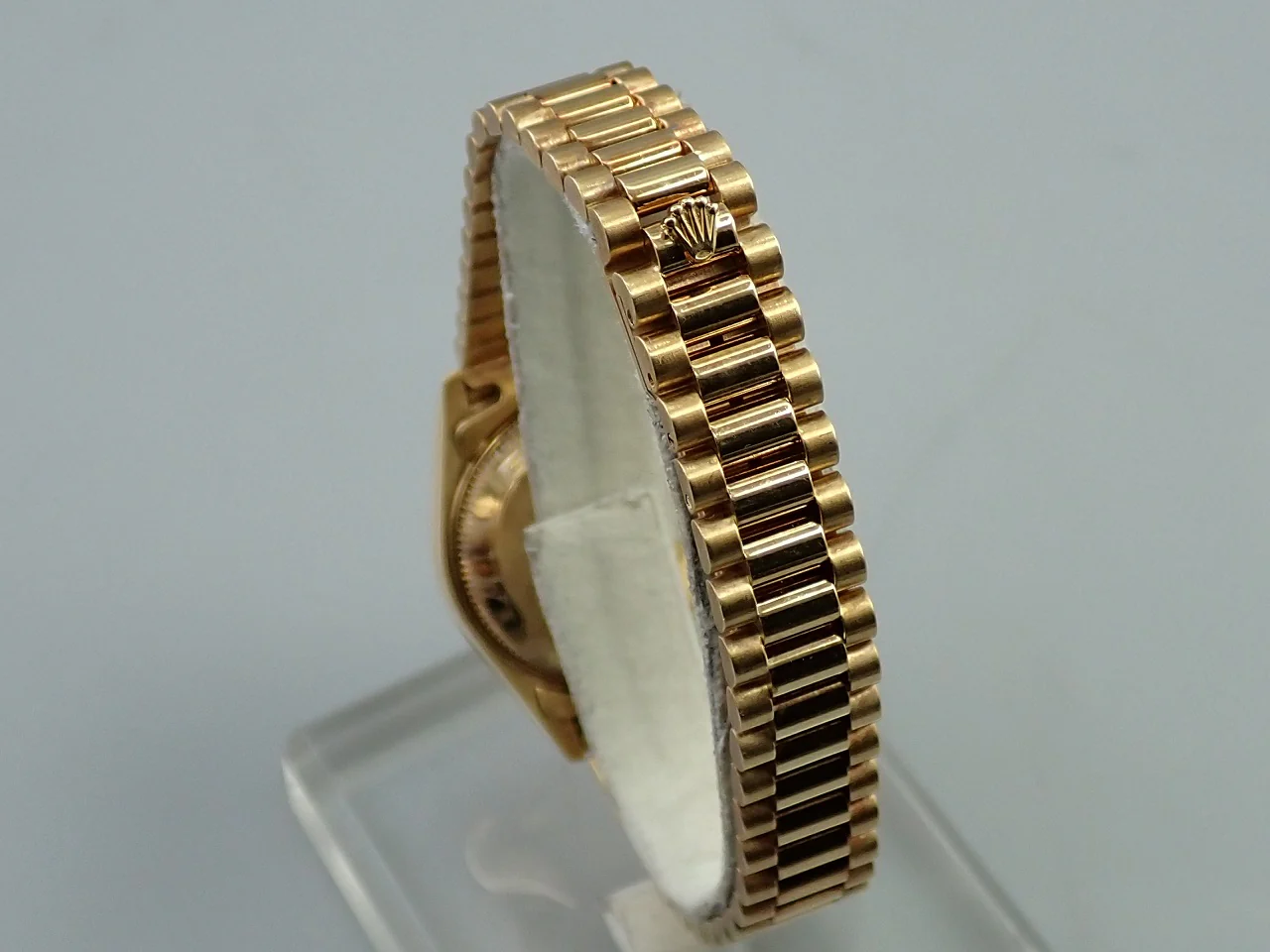 ロレックス デイトジャスト26 Ref.69178 イエローゴールド シャンパン文字盤 プレジデントブレスレット - Image 7