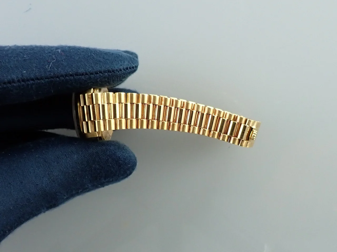 ロレックス デイトジャスト26 Ref.69178 イエローゴールド シャンパン文字盤 プレジデントブレスレット - Image 9