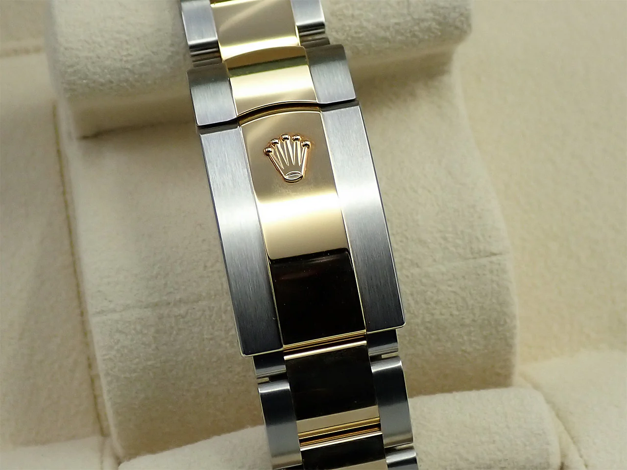 ロレックス デイトジャスト41 Ref.126333 ステンレススチール/イエローゴールド スレートローマン文字盤 オイスターブレスレット - Image 7