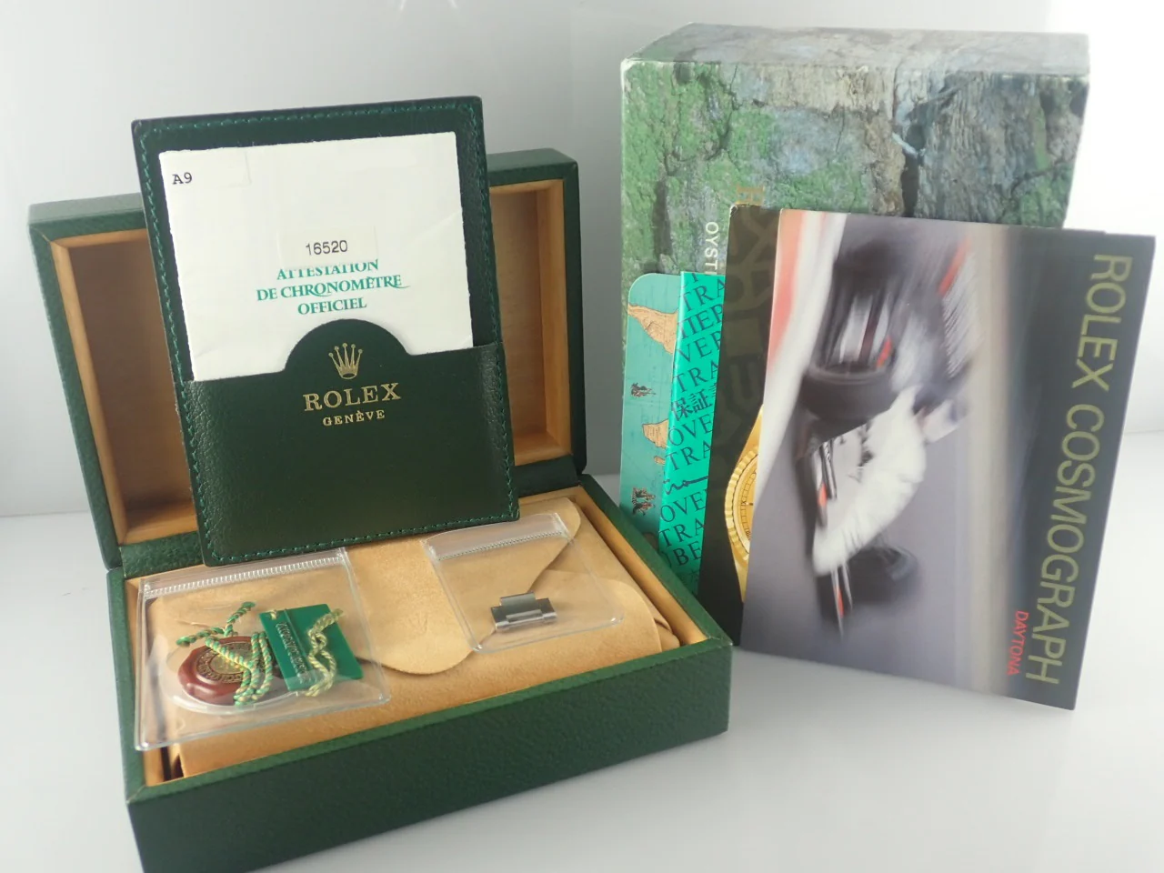 ロレックス デイトナ エルプリメロ Ref.16520 ステンレススチール ブラック文字盤 - Image 11