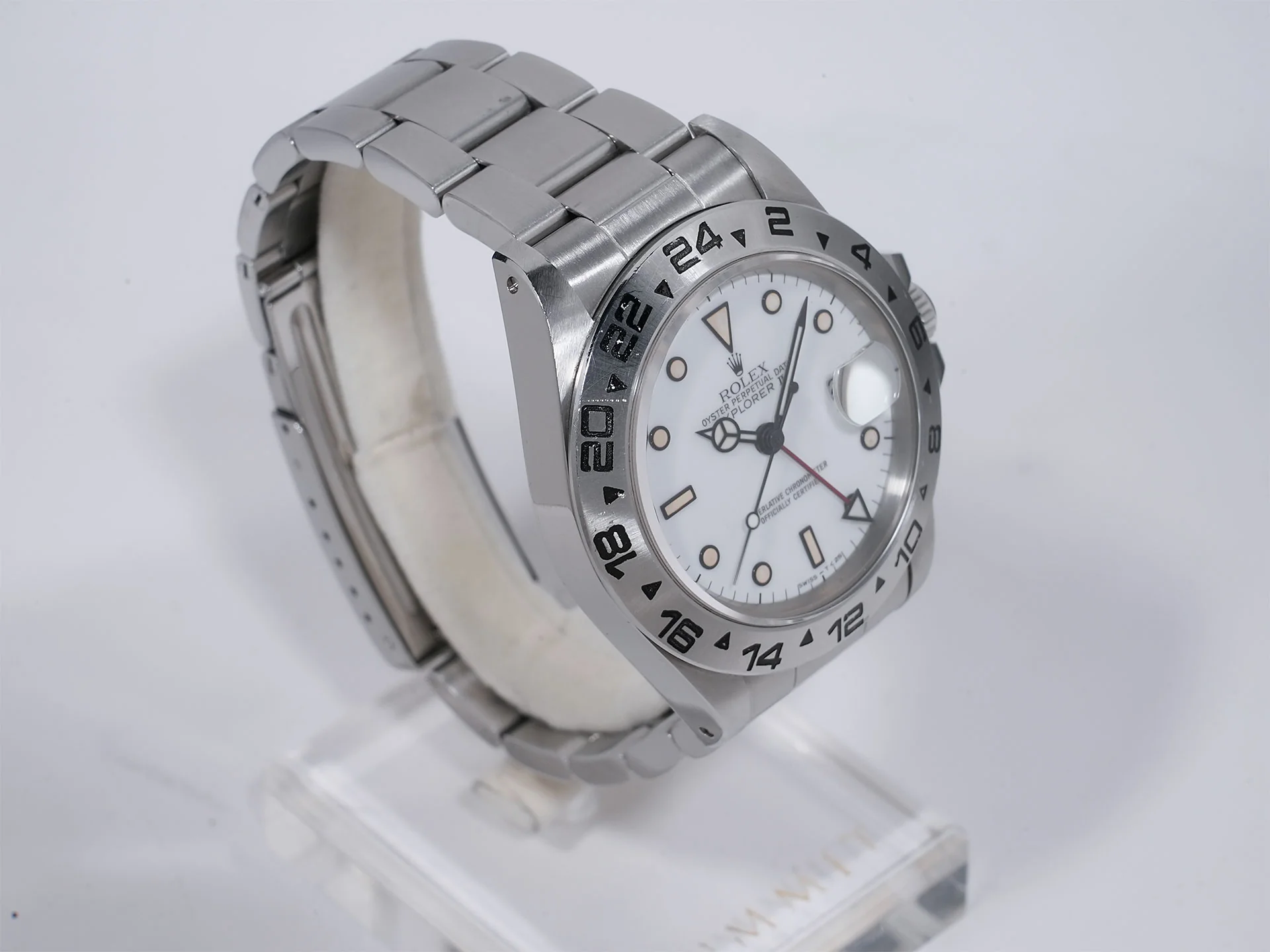 ロレックス エクスプローラーII Ref.16550 ステンレススチール ホワイト文字盤 - Image 5