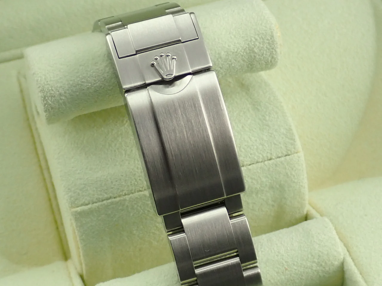 ロレックス エクスプローラーI 鏡面ブラックアウト Ref.214270 ステンレススチール ブラック文字盤 - Image 8