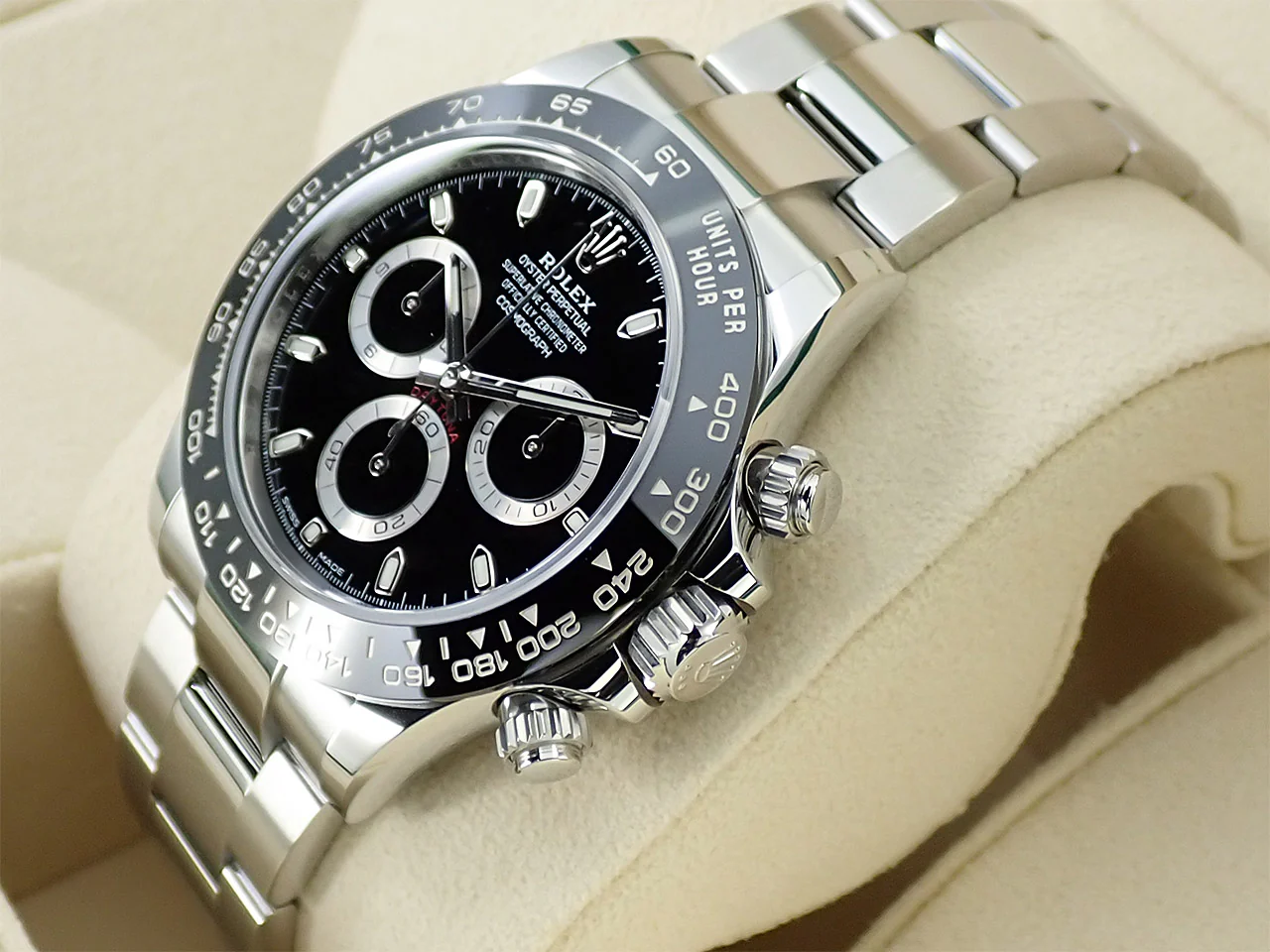 ロレックス デイトナ Ref.116500LN ステンレススチール ブラック文字盤 - Image 4