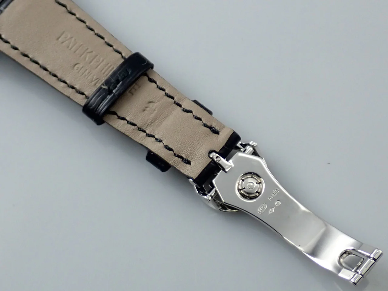 パテックフィリップ コンプリケーション ワールドタイム Ref.5110P-001 プラチナ ブルー文字盤 - Image 10