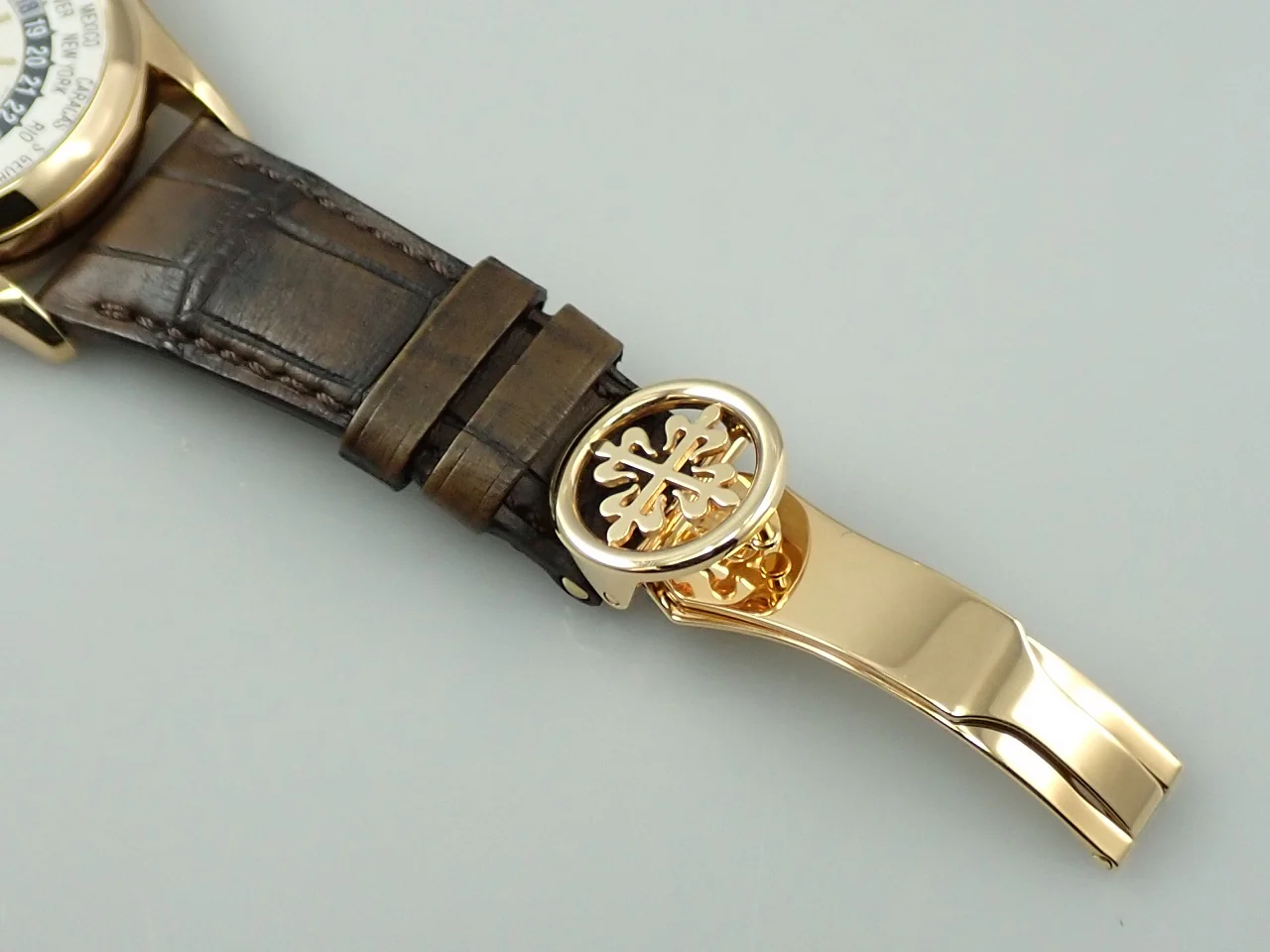 パテックフィリップ コンプリケーション ワールドタイム Ref.5110J-001 イエローゴールド シルバー文字盤 - Image 8