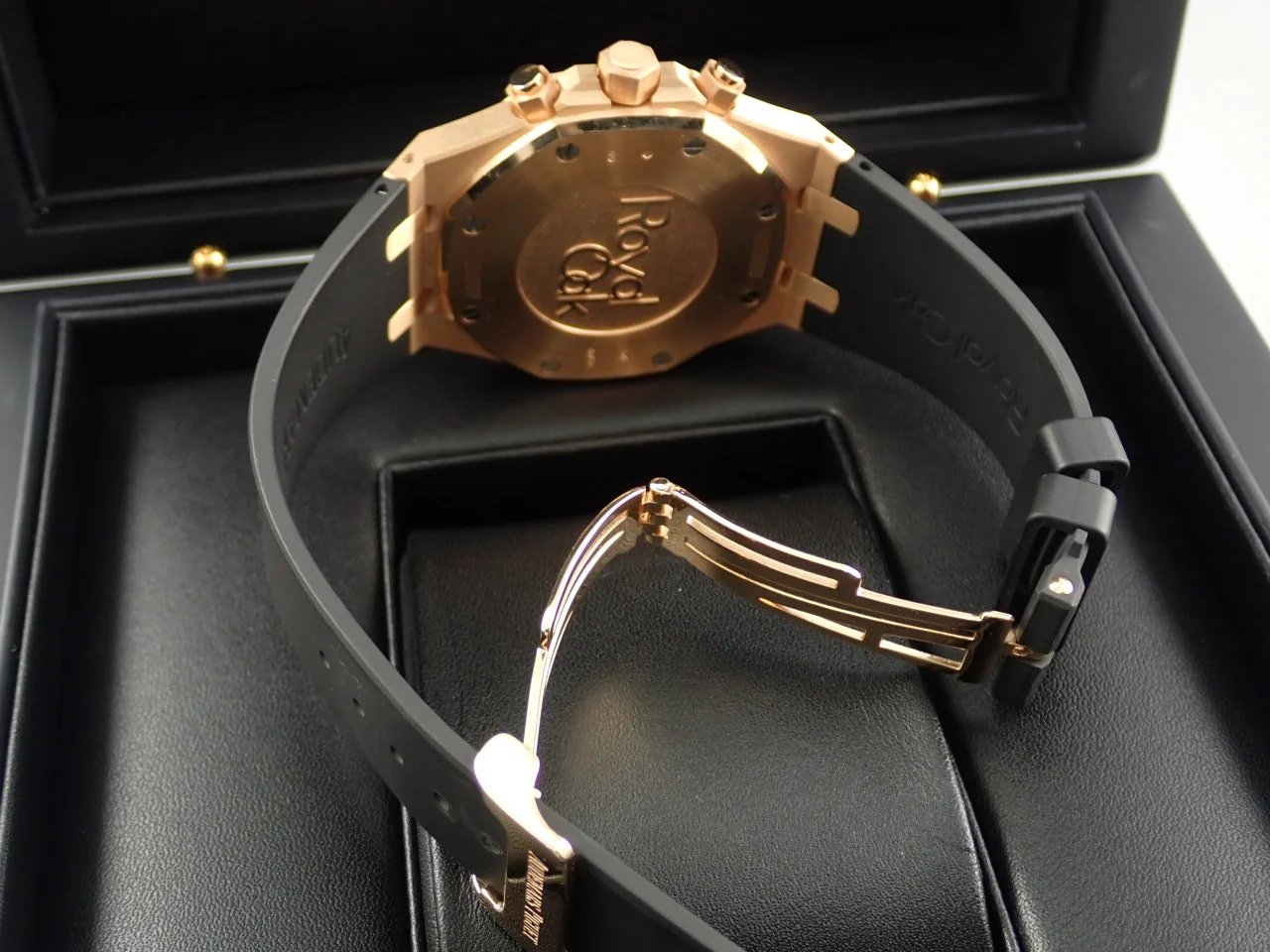 オーデマピゲ ロイヤルオーク クロノグラフ Ref.26320OR.OO.D002CR.01 ピンクゴールド ブラック文字盤 - Image 7