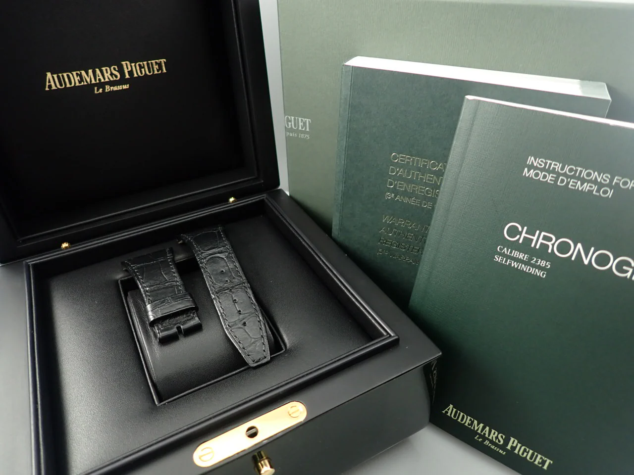 オーデマピゲ ロイヤルオーク クロノグラフ Ref.26320OR.OO.D002CR.01 ピンクゴールド ブラック文字盤 - Image 8