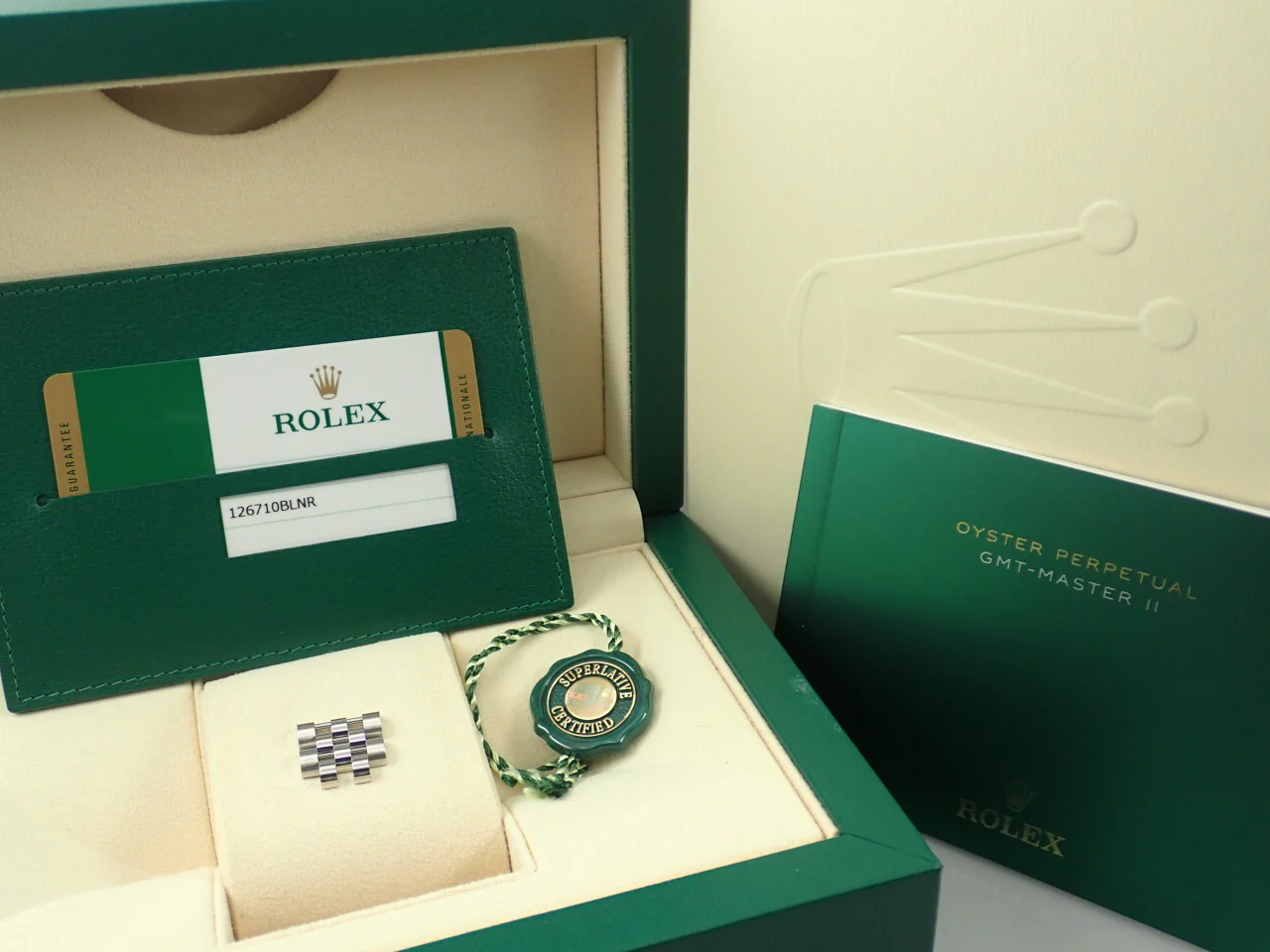 ロレックス GMTマスターII Ref.126710BLNR ステンレススチール ブラック文字盤 ジュビリーブレスレット 中古 68W05UJ2 - Image 10
