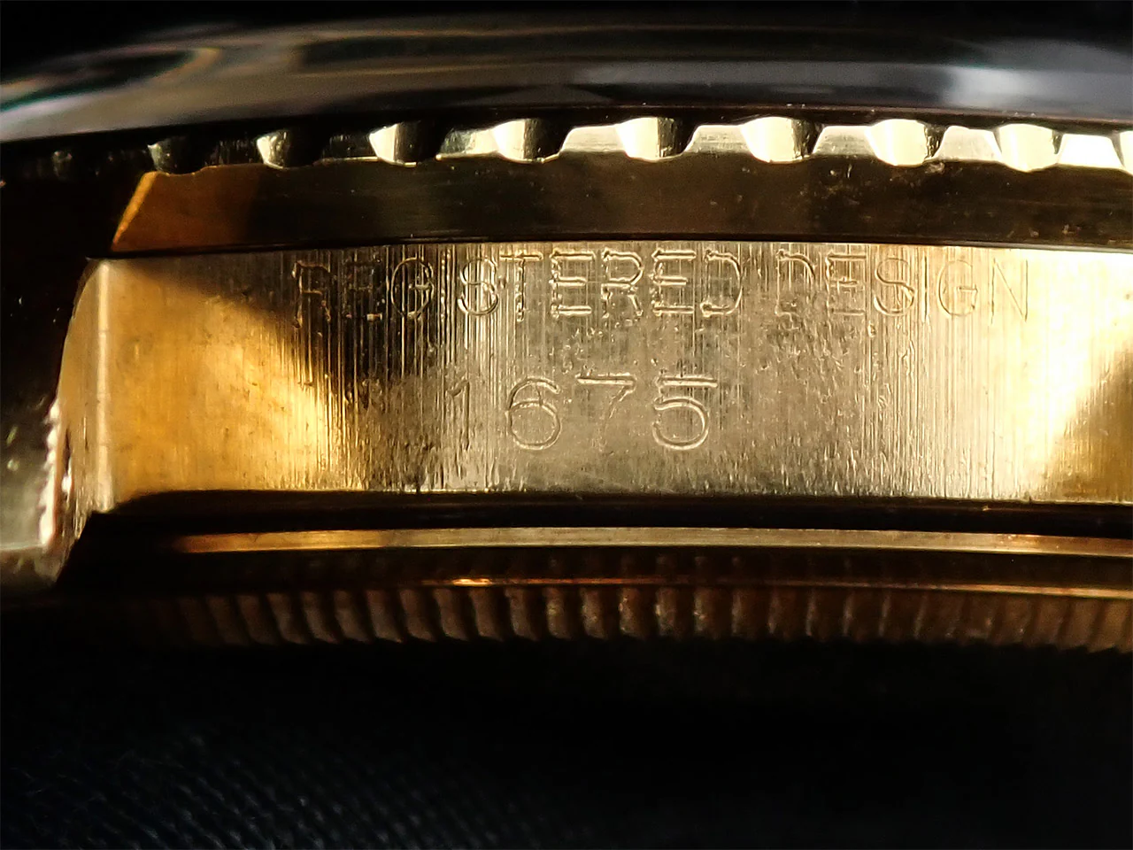 ロレックス GMTマスター Ref.1675/8 イエローゴールド ブラウン文字盤 オイスターブレスレット - Image 10