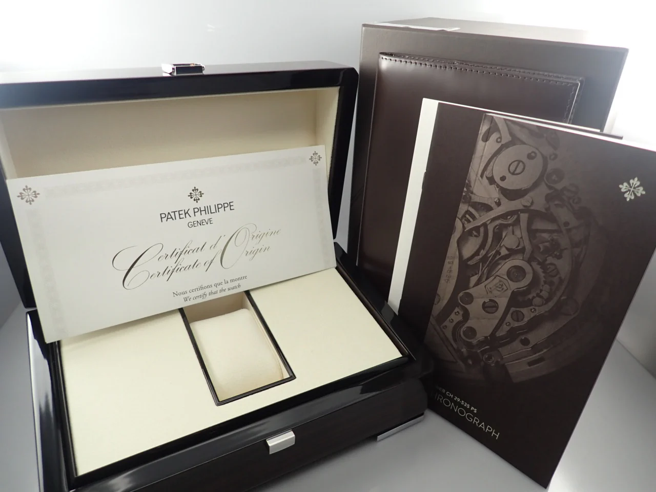 パテックフィリップ コンプリケーション クロノグラフ Ref.5172G-001 ホワイトゴールド ブルー文字盤 - Image 9